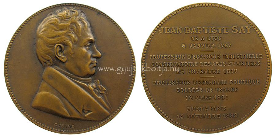 Eug�ne-Andr� Oudin�: Jean-Baptiste Say /1832/